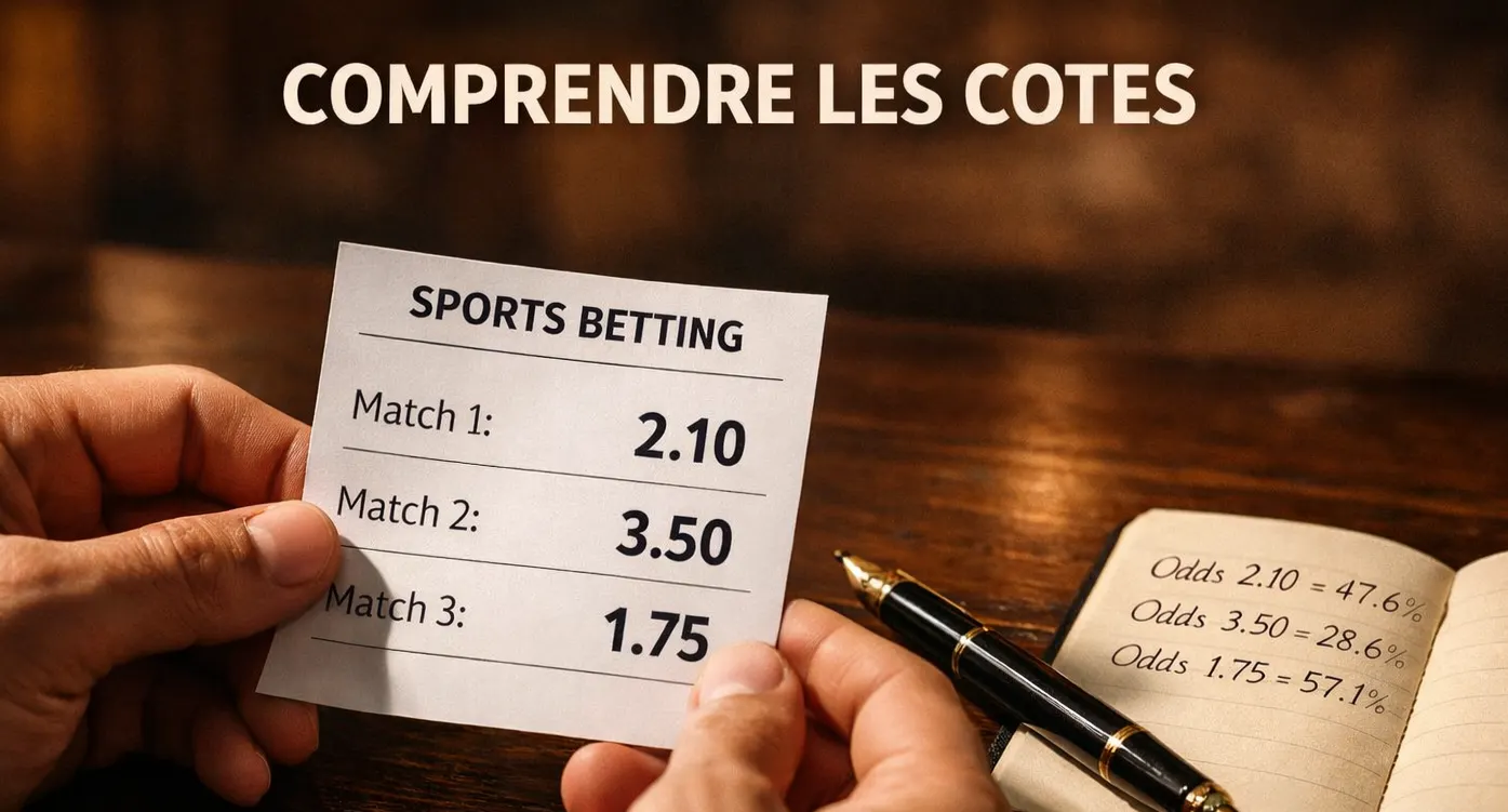 Comprendre les cotes et détecter les value bets en paris sportifs
